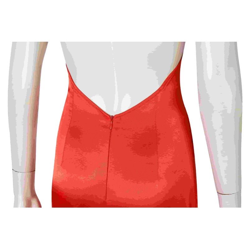 Vestido Rojo sin Tiras de Aerith FF7 Disfraz de Cosplay para Halloween y Fiestas - Fantasia Cosera