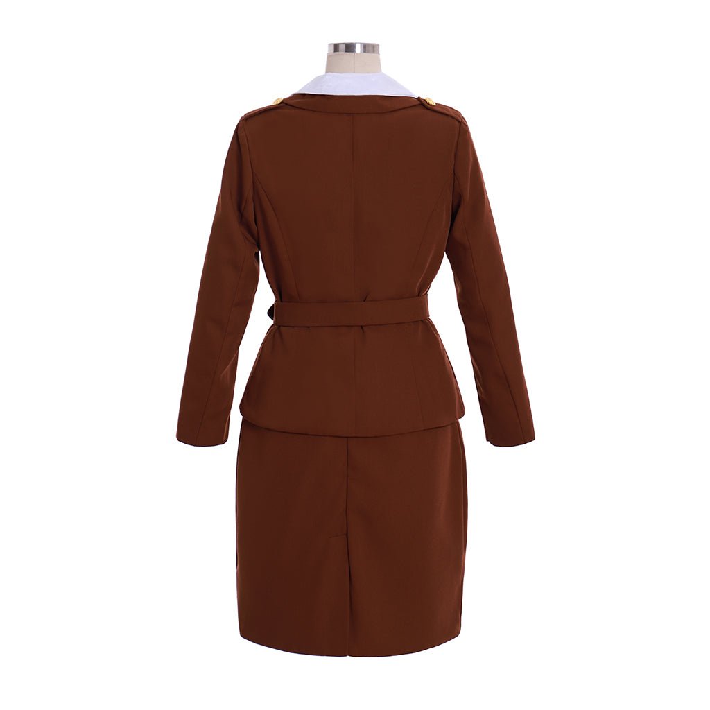 Traje de Cosplay de Agente Femenino de Anime para Halloween - Fantasia Cosera