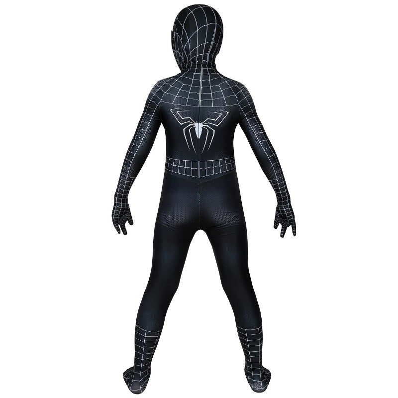 Traje de Cosplay Venom para Niños Eddie Brock Spider-Man 3 Impresión 3D - Fantasia Cosera