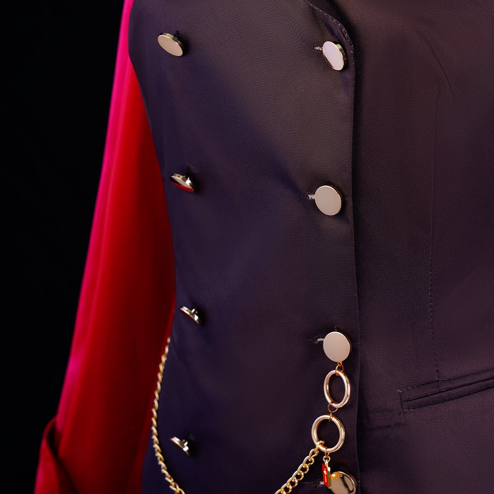 Genshin Impact - Traje de Hu Tao (Edición Exclusiva OnePlus) para Cosplay - Fantasia Cosera