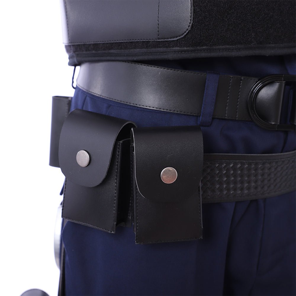 Traje de Cosplay de Leon S. Kennedy de Resident Evil 2 Remake - Atuendo de Juego de Alta Calidad - Fantasia Cosera