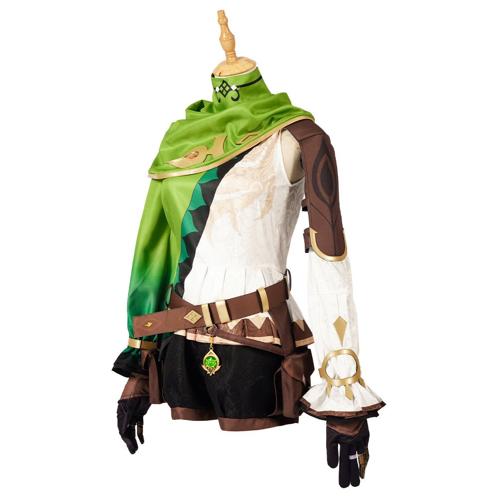 Traje de Cosplay de Rana de Genshin Impact para Fiestas de Halloween y Carnaval - Fantasia Cosera