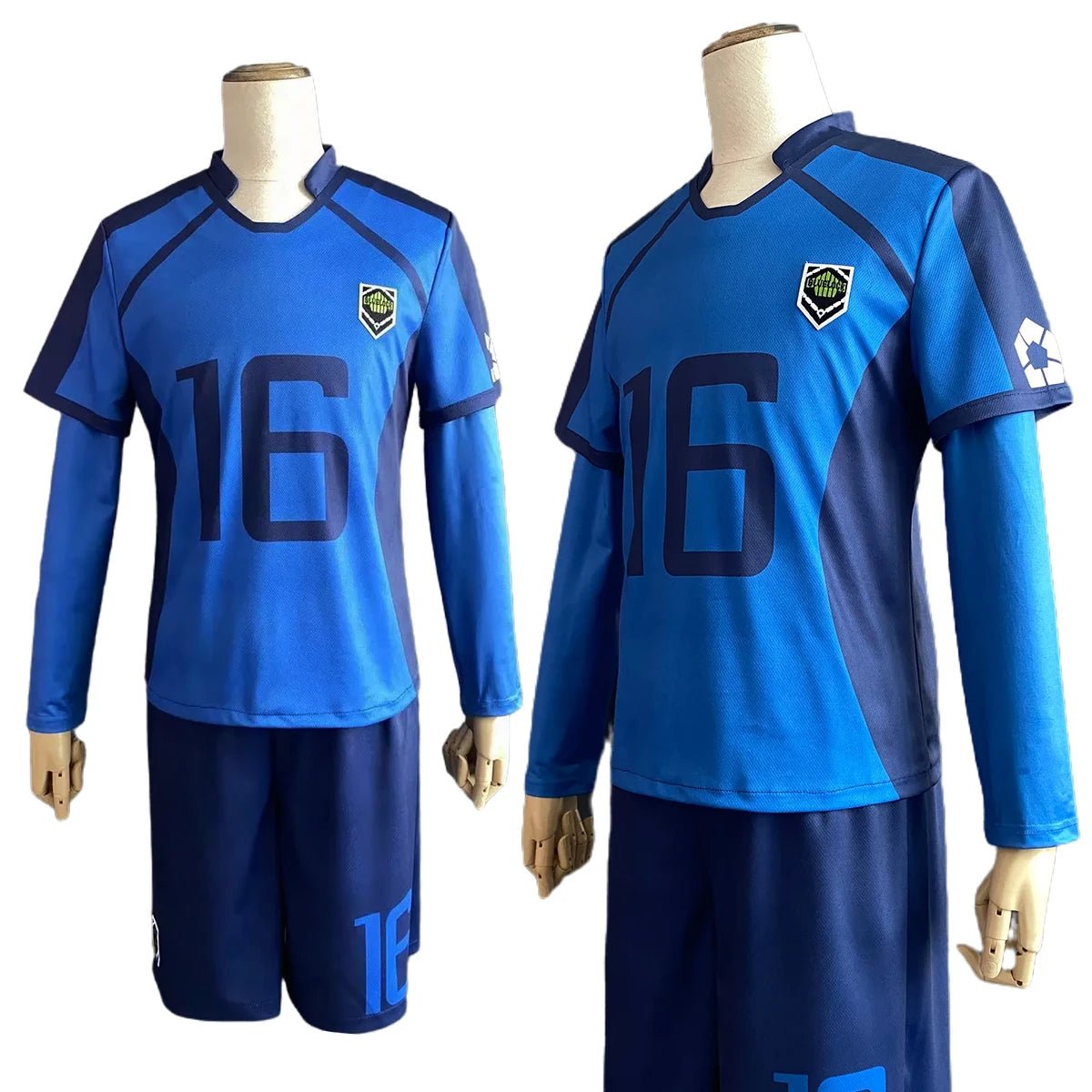 Disfraz y Peluca de Cosplay de Blue Lock: Isagi Bachira, Chigiri Nagi, Rin Sae, Itoshi Kaiser, Reo Hiori, Barou Shidou, Niko Yukimiya - Fantasia Cosera