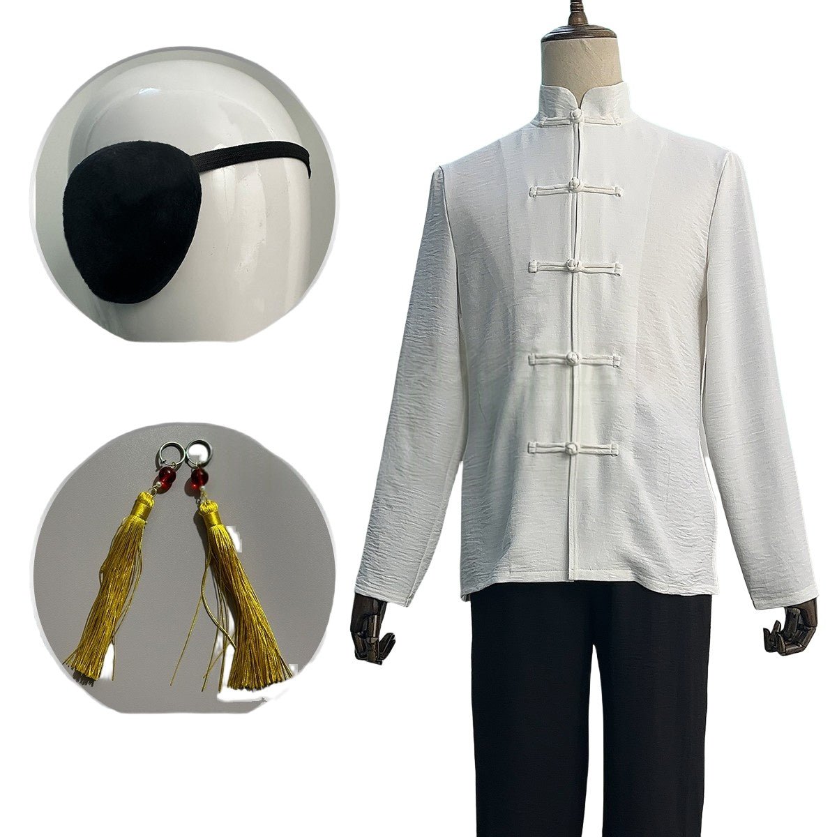 Traje de Cosplay Wind Chime Boy - Sakura Haruka, Su Fang Falcon - Fantasia Cosera