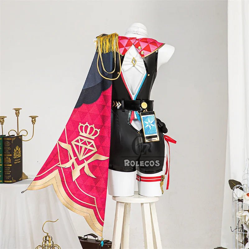 Traje de Cosplay de Topaz & Numby de Honkai Star Rail para Mujer - Jumpsuit Completo con Capa - Fantasia Cosera