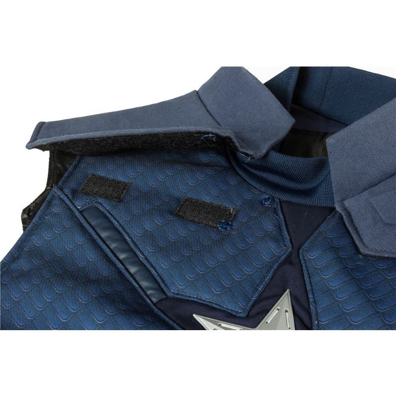 Disfraz de Cosplay de Steven Rogers Capitán América - Uniforme de Héroe para Halloween - Fantasia Cosera
