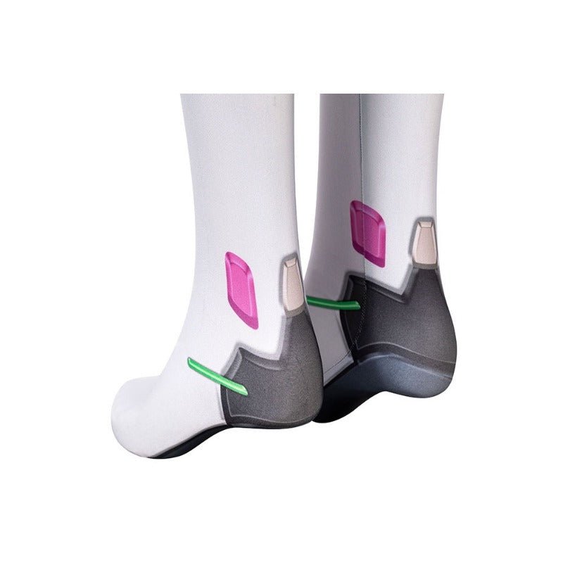 Traje de Cosplay de D.Va de Overwatch - Impresión Digital, Outfit Completo para Fans - Fantasia Cosera