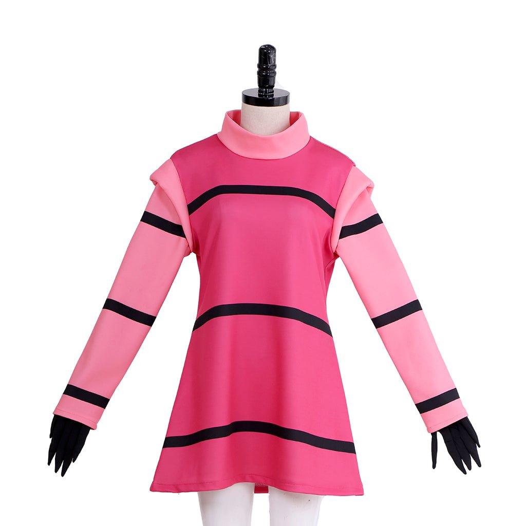 Chaqueta con Capucha Rosa para Mujer de ZIM Cosplay | Disfraz de Halloween y TV | Chaqueta de Cosplay de Invader ZIM - Fantasia Cosera