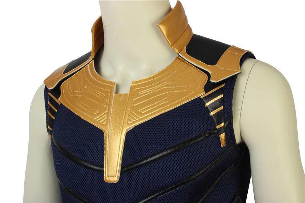 Traje de Cosplay de Thanos de Avengers: Infinity War - Conjunto de Chaleco, Pantalones y Guantes - Fantasia Cosera