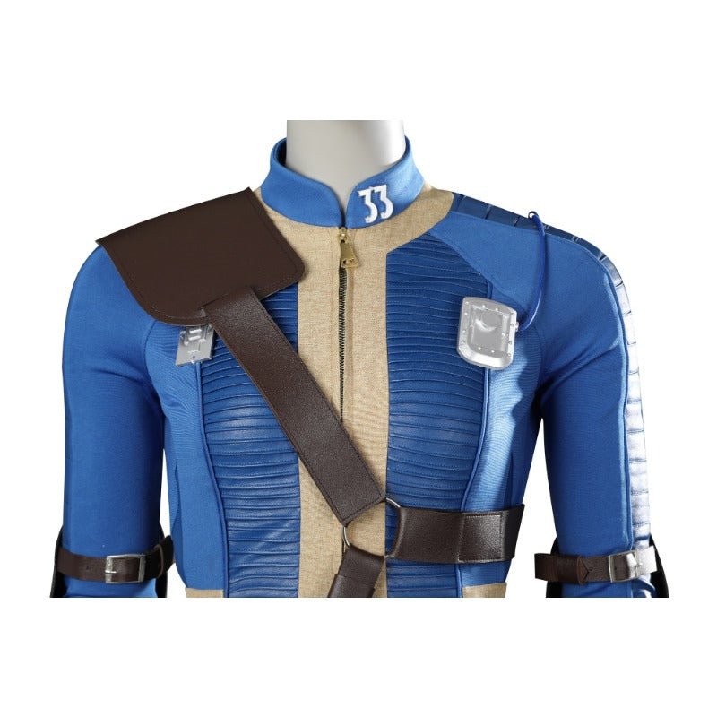 Traje de Cosplay Lucy Vault 33 - Disfraz Azul de Anime para Mujer con Accesorios - Fantasia Cosera
