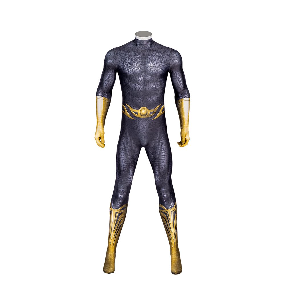 Traje de Cosplay de Black Adam Conjunto Completo con Túnica y Máscara para Hombres Halloween y Eventos - Fantasia Cosera