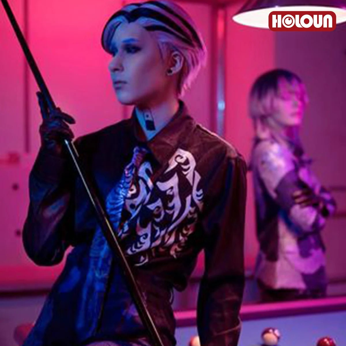 Traje de Cosplay de Ran Haitani de Tokyo Anime - Traje de Araña, Pantalón, Camisa, Corbata y Guantes - Fantasia Cosera