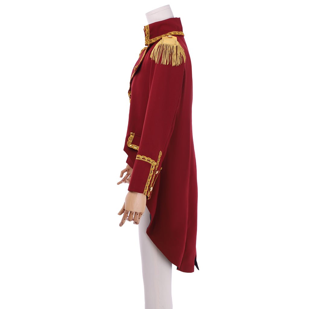 Chaqueta Militar Inspirada en Hamilton | Traje Gótico Aristocrático Colonial para Hombres | Serie Medieval Fantasía Cosera - Fantasia Cosera