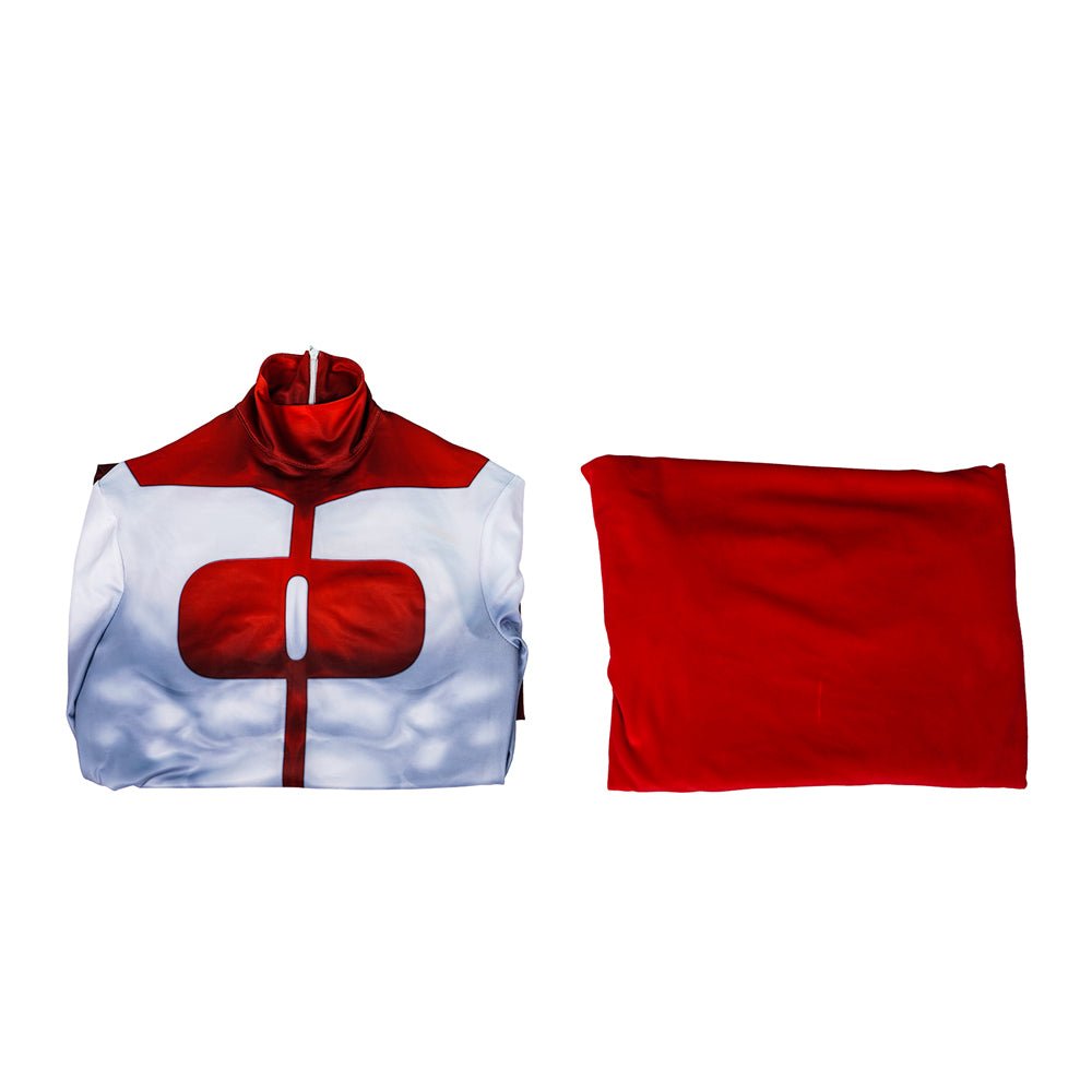 Traje de Cosplay de Omni-Man Nolan Grayson - Superhéroe con Capa - Fantasia Cosera