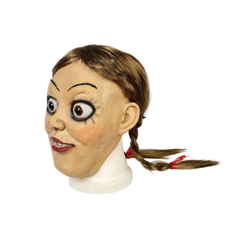 Disfraz de Novia Fantasma Annabelle Halloween Vestido Largo Princesa Blanco - Fantasia Cosera