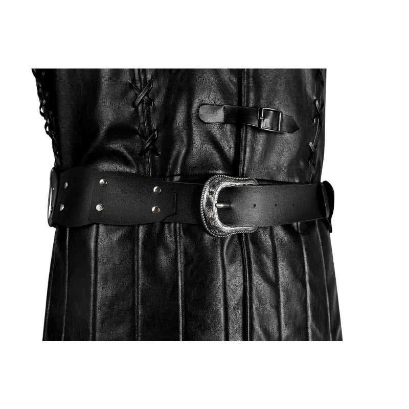 Traje de Cosplay de Geralt de The Witcher 3: Caza Salvaje para Hombre - Abrigo, Pantalones y Camisa - Fantasia Cosera