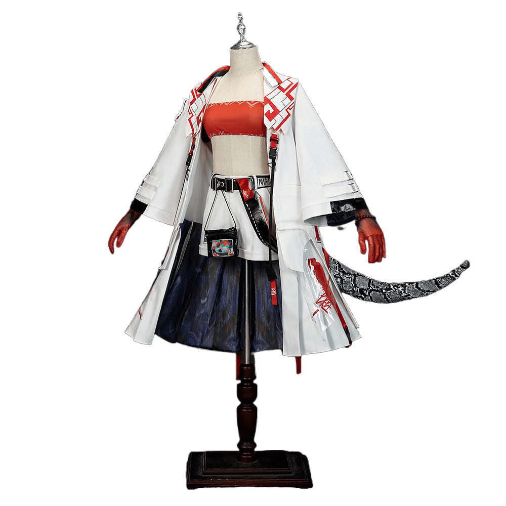 Traje de Cosplay de Nian de Arknights - Encarna a la Legendaria Operadora - Fantasia Cosera
