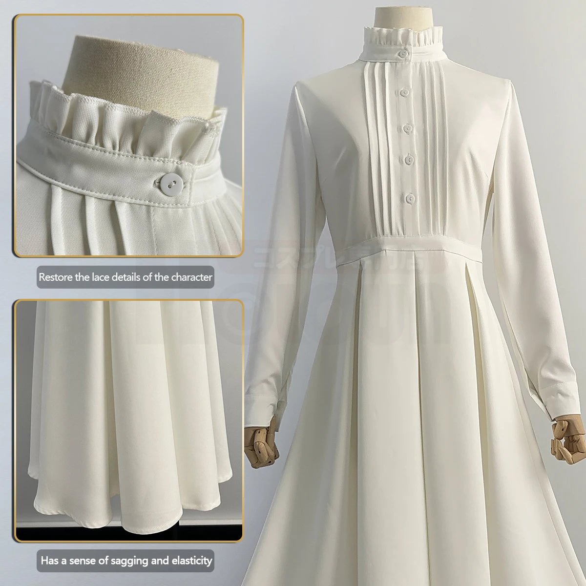 Disfraz de Fern de Frieren: Beyond Journey's End - Peluca, Capa, Vestido - Regalo Perfecto para Navidad y Año Nuevo - Fantasia Cosera