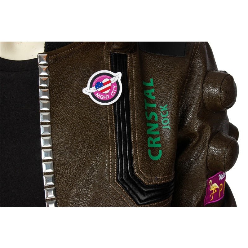 Chaqueta de Cosplay Masculino Cyberpunk 2077 para Eventos y Roleplay - Fantasia Cosera