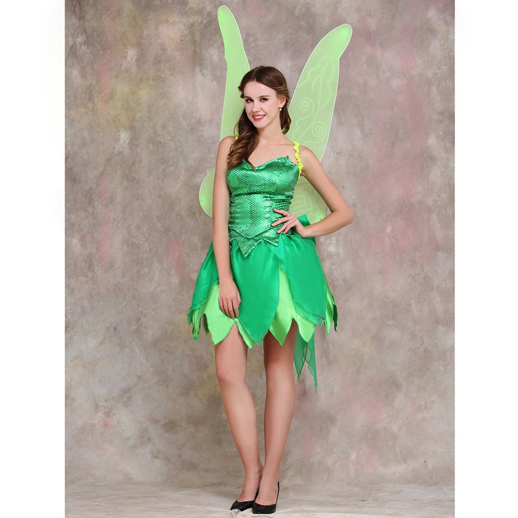 Serie de Trajes de Cosplay de Tinker Bell Disney | Disfraz de Hada para Halloween, Fiestas y Eventos de Cosplay - Fantasia Cosera