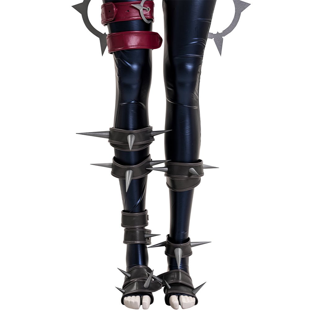 Traje de Cosplay de la Mujer Invisible - Malicia de Marvel Contest of Champions - Fantasia Cosera