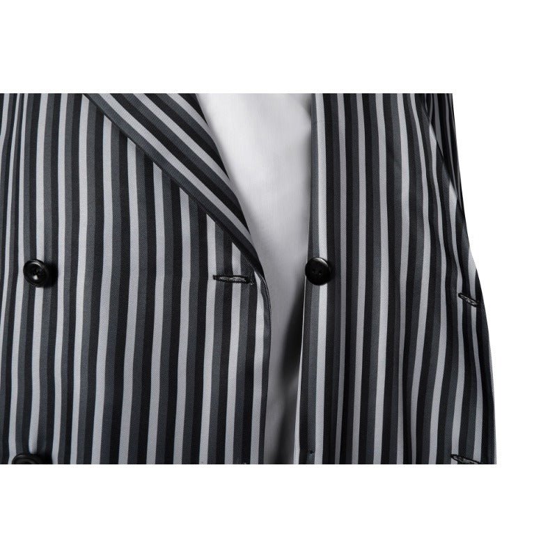 Traje de Cosplay de Gómez Addams de La Familia Addams para Halloween - Fantasia Cosera