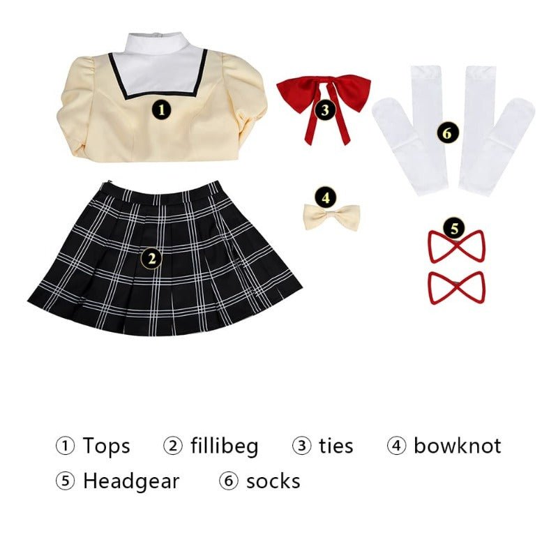 Traje de Cosplay de Kaname Madoka - Outfit de Anime Puella Magi Madoka Magica para Adultos - Fantasia Cosera