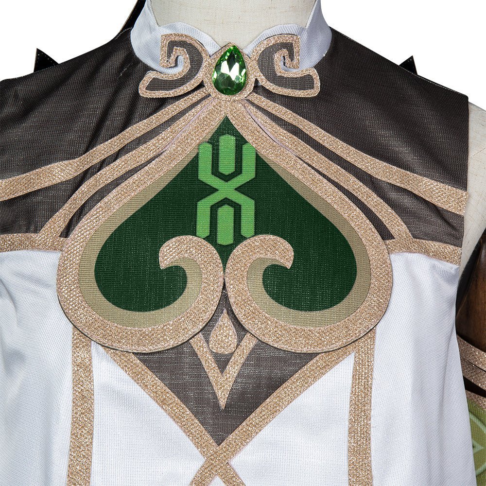 Traje de Cosplay de Nahida de Genshin Impact - Diseño Auténtico del Personaje del Juego - Fantasia Cosera