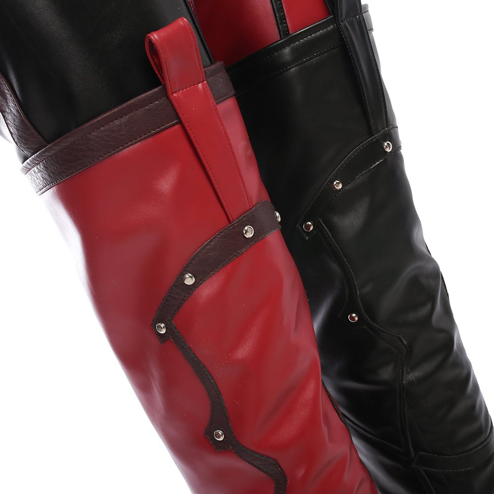 Traje de Cosplay de Harley Quinn de Batman: Arkham City - Outfit de Personaje de Juego de Alta Calidad - Fantasia Cosera