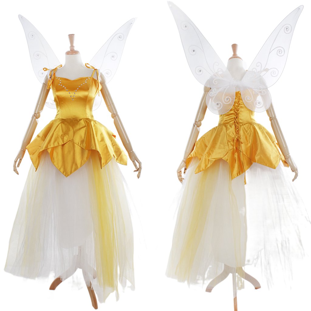 Serie de Trajes de Cosplay de Tinker Bell Disney | Disfraz de Hada para Halloween, Fiestas y Eventos de Cosplay - Fantasia Cosera
