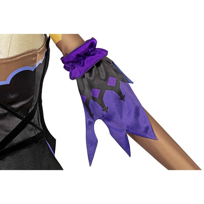 Traje de Cosplay de Fischl de Genshin Impact - Diseño Elegante y Auténtico - Fantasia Cosera