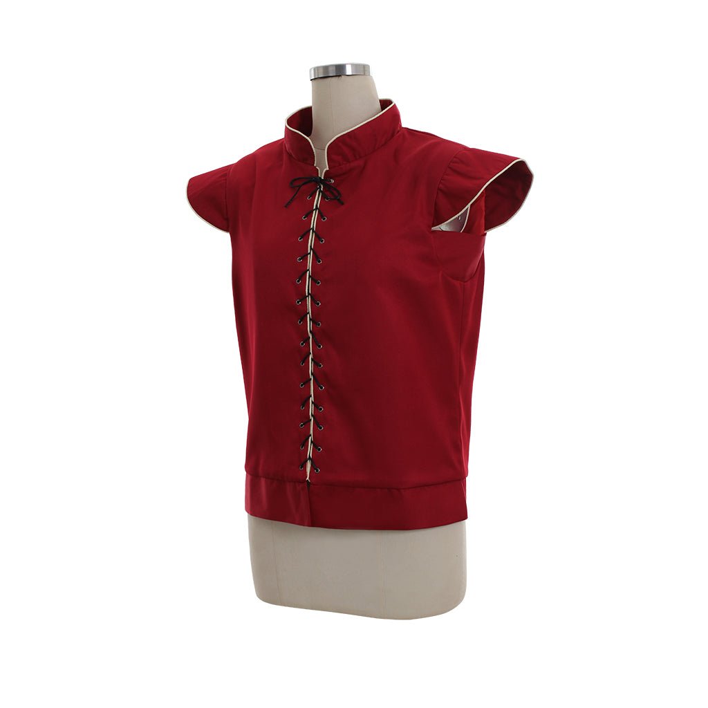 Chaleco Doble Medieval para Hombre – Vestuario de Cosplay Renacentista Rojo | Serie Medieval Fantasía Cosera - Fantasia Cosera