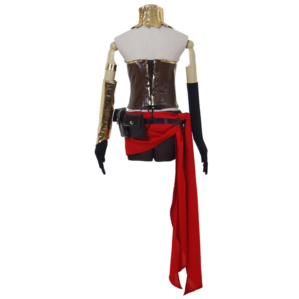 Traje de Cosplay de Pyrrha Nikos de RWBY - Set Premium de Personaje de Anime - Fantasia Cosera