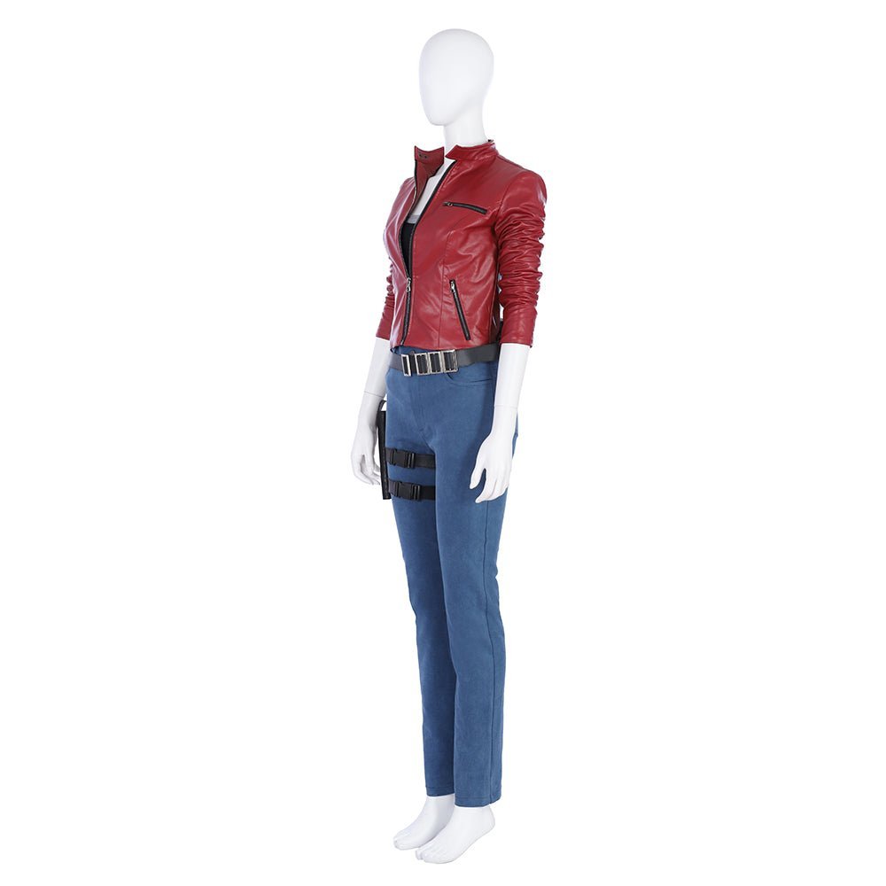 Traje de Cosplay de Claire Redfield de Resident Evil 2 Remake - Atuendo de Juego de Alta Calidad - Fantasia Cosera