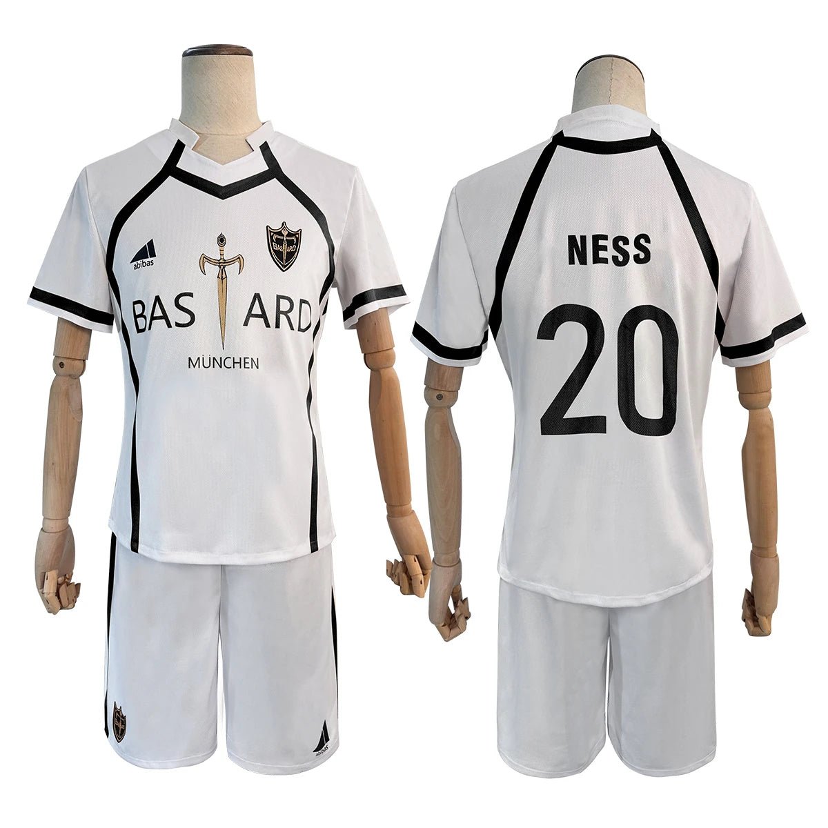 Blue Lock Anime Cosplay Kaiser NO.11 Ness NO.20 Camiseta de Entrenamiento Bastard Munchen Uniforme de Fútbol - Fantasia Cosera