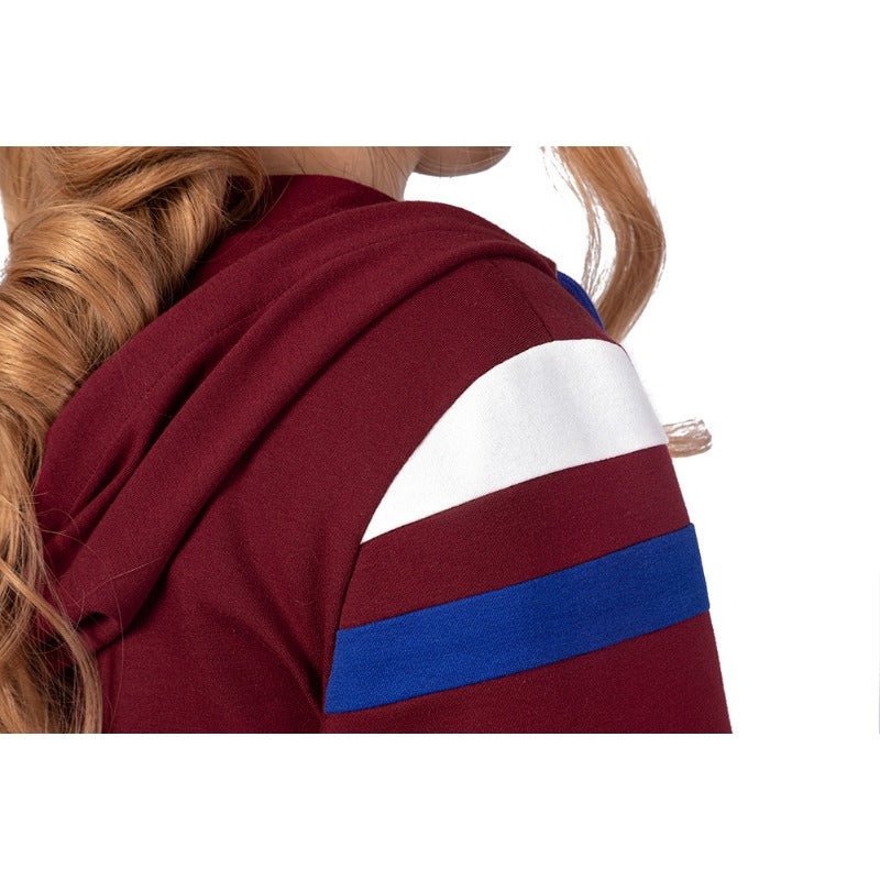 Sudadera de Cosplay Bruja Escarlata de WandaVision para Mujer - Disfraz Casual y Estiloso - Fantasia Cosera