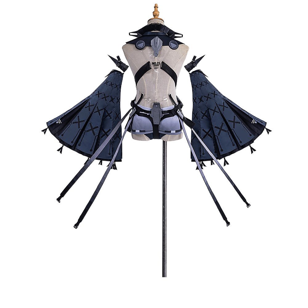 Traje Cosplay No. 21 Abismo Carmesí de Punishing: Gray Raven - Disfraz Inspirado en el Juego para Halloween - Fantasia Cosera