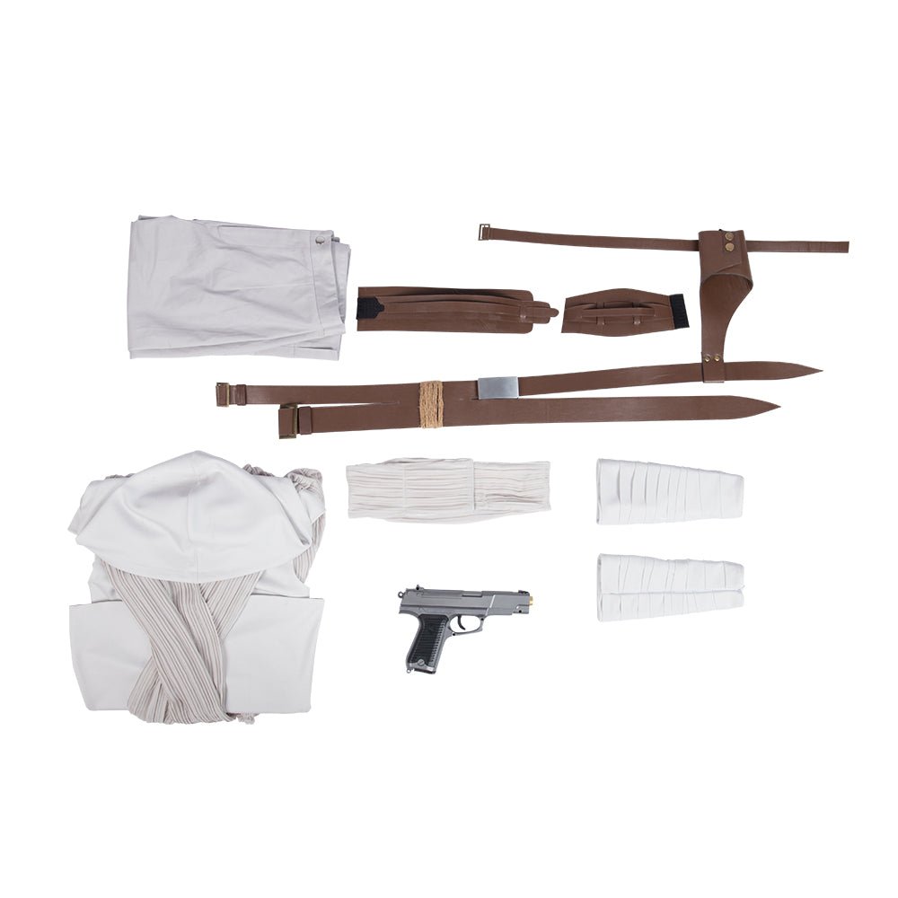 Traje de Cosplay de Rey de Star Wars: El Ascenso de Skywalker - Calidad Premium - Fantasia Cosera