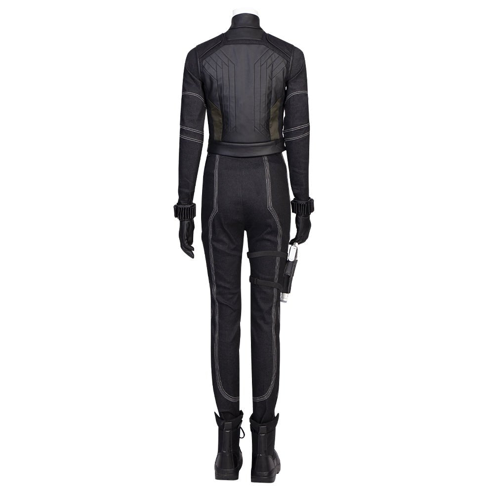 Traje de Cosplay Black Widow Marvel Comics Mono Halloween para Mujer - Fantasia Cosera