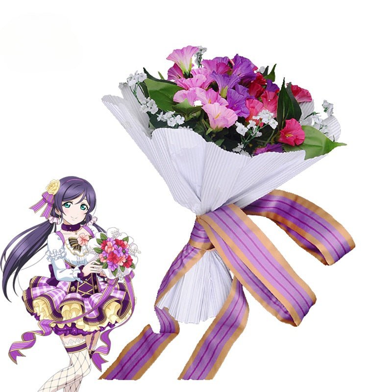 Ramo de Flores Cosplay Lovelive Yazawa Nico Nozomi Tojo Eli Rin Sonoda Umi Kotori Maki - Fantasia Cosera