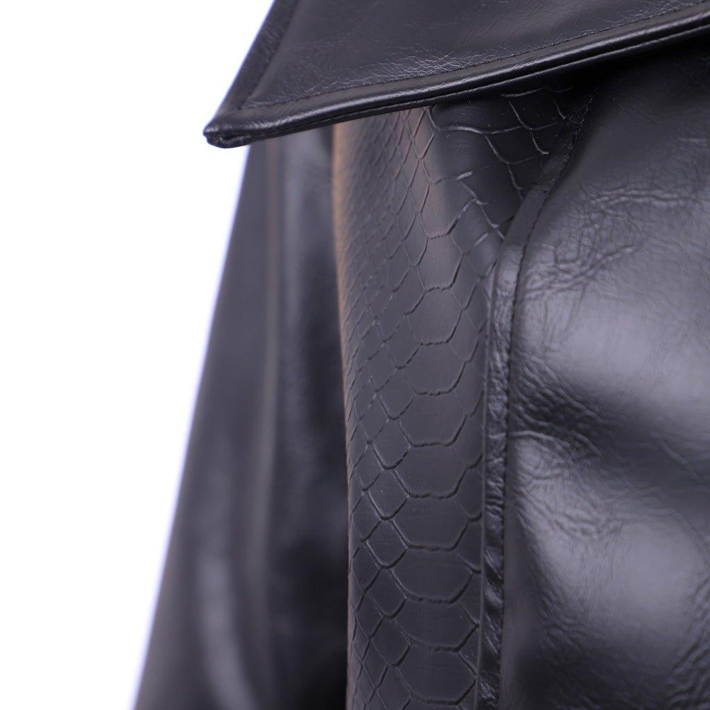 Traje de Cosplay de Emma Swan de Once Upon a Time | Chaqueta Negra y Pantalones | Disfraz de Chica Cool para Halloween - Fantasia Cosera