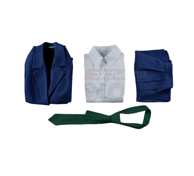 Uniforme del Colegio Teitan de Ran Mouri para Cosplay de Detective Conan - Fantasia Cosera
