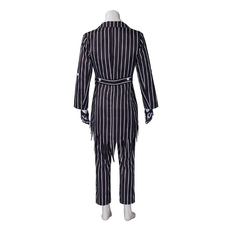 Traje de Cosplay de Jack Skellington - Chaqueta y Pantalones para Halloween - Fantasia Cosera