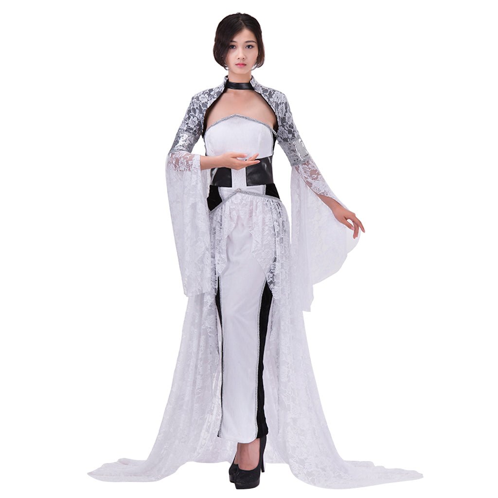 Vestido de Fiesta Final Fantasy XV Lunafreya Nox Fleuret Cosplay para Mujer - Fantasia Cosera