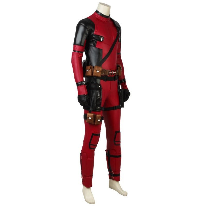 Traje de Cosplay Crimson Comediante - Disfraz de Captain Pool para Halloween y Comic-Con - Fantasia Cosera