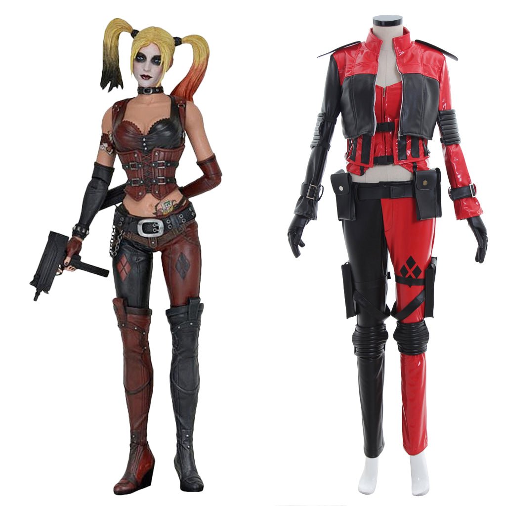 Traje de Cosplay de Harley Quinn – Divertido, Feroz e Icónico Outfit de Supervillana para Mujeres - Fantasia Cosera