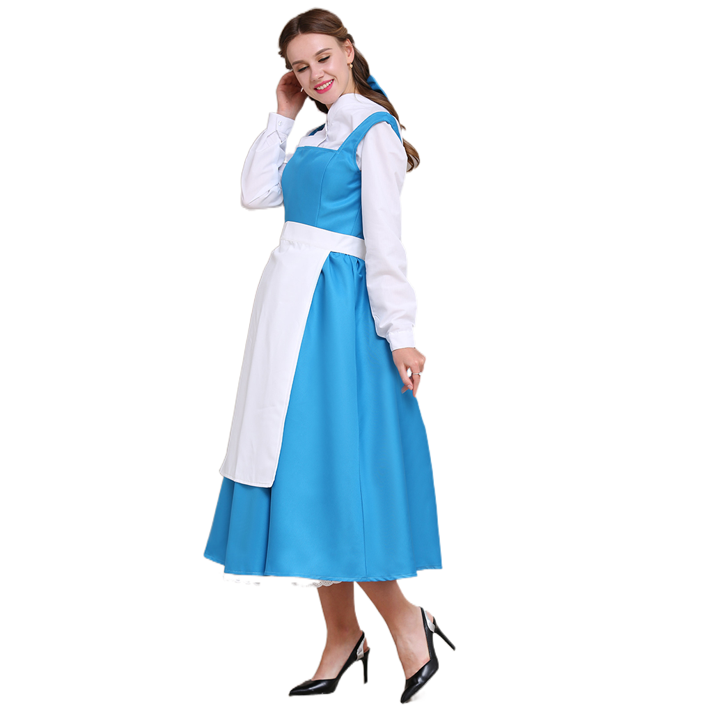 Belle y la Bestia Traje de Cosplay Serie | Vestido de Princesa para Eventos - Fantasia Cosera