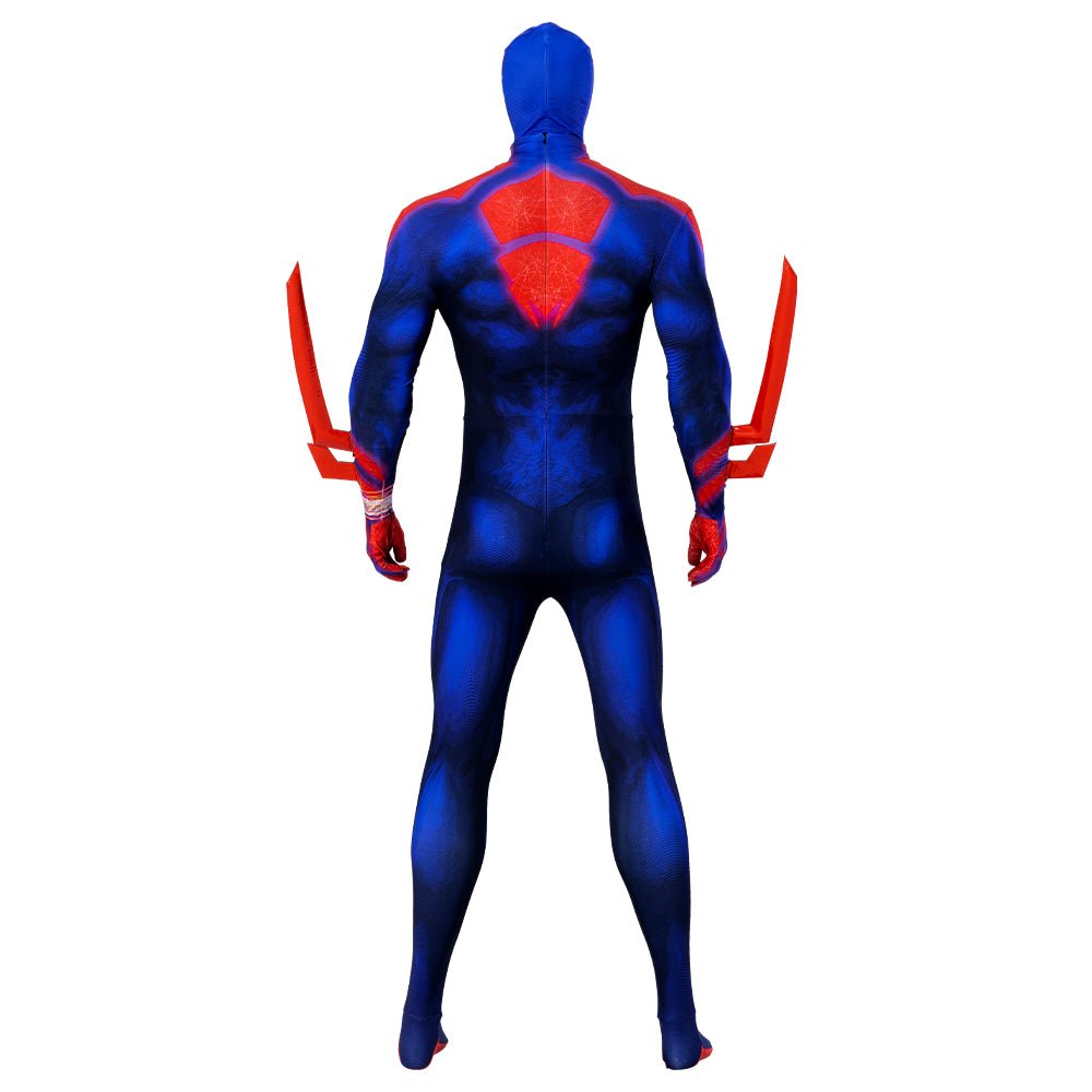 Traje de Cosplay de Spider-Man: Across the Spider-Verse con Capa - Fantasia Cosera