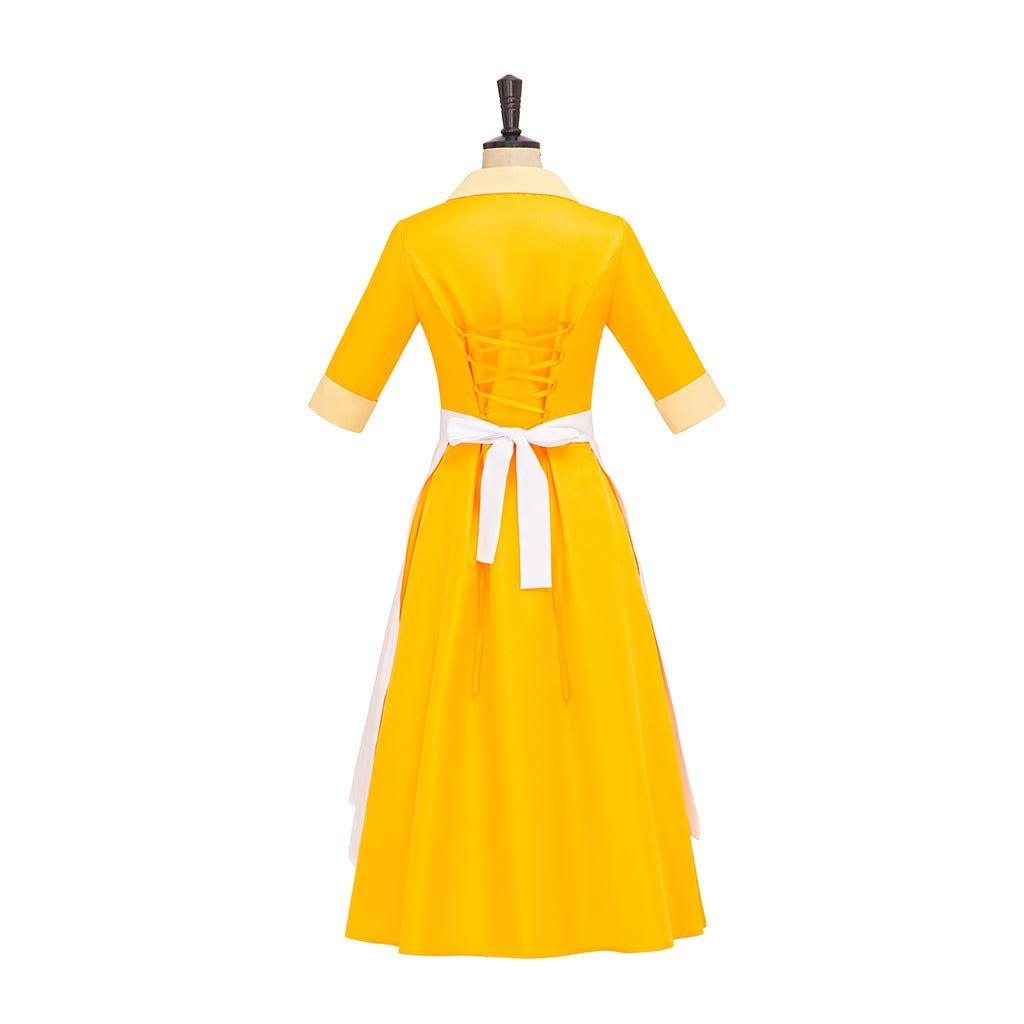 Traje de Cosplay de Camarera Rana para Mujer | Disfraz de Halloween Inspirado en Tiana - Fantasia Cosera