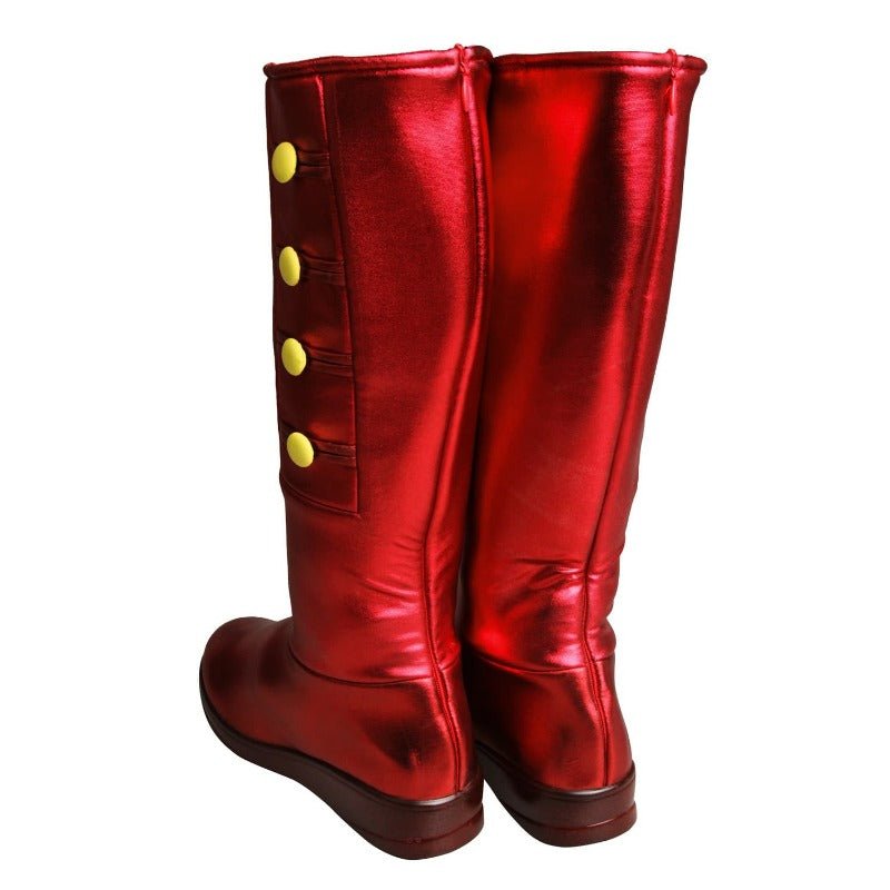 Traje de Cosplay de Superhéroe Capitana Marvel para Niños - Mono de los Vengadores para Halloween - Fantasia Cosera